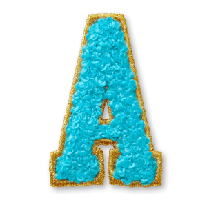 AG? Letter A Stick-On Patch