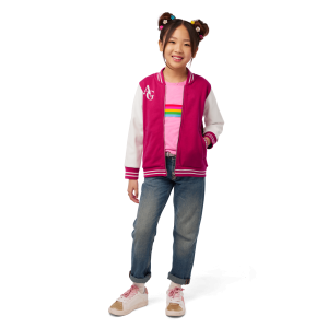 AG? Star Squad Varsity Jacket for Girls